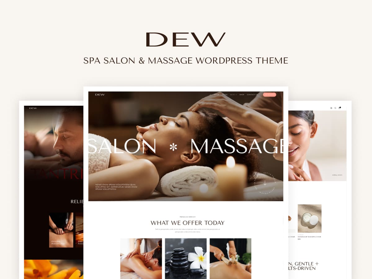 Dew - Spa Salon Massage Wellness WordPress Theme - ThemeREX